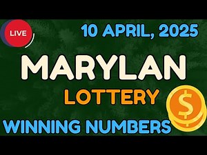 Maryland Midday Lottery Results For - 10 Apr, 2025 - Pick 3 - Pick 4 - Pick 5 - Powerball -Cash4life