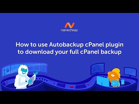 How to use AutoBackup cPanel plugin to download your full cPanel backup