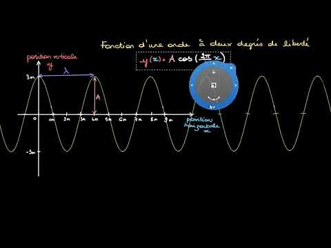 Function of a wave with two degrees of freedom