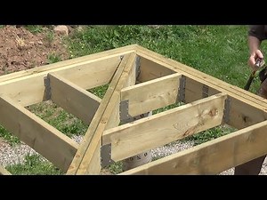 DIY Deck Part 7 - Connecting Corner Joists