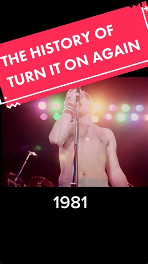 The history of live performances of the legendary ‘turn it on again’ #turnitonagain #genesis #philcollins #music #live
