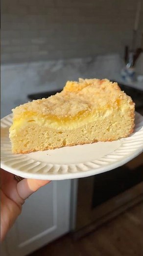 Lemon Cream Cheese Coffee Cake!