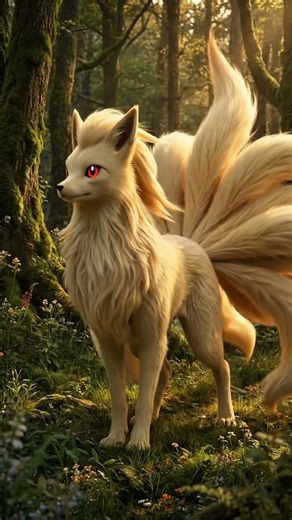 Kanto pokemon in real life: Vulpix - Ninetales evolution #pokemon #pokemonirl #pokemonevolution