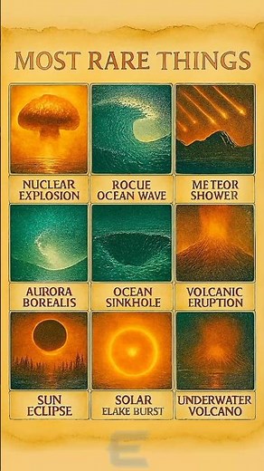 Solar Eclipse vs Underwater Volcano ☀️🌋