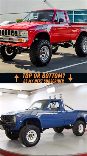Battle of the Old Toyota 4X4s from the 1980s