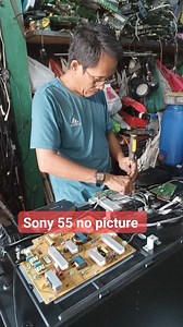 442K views · 10K reactions | SONY 55 inches android tv no picture sound only. #SonyAndroidTV #AndroidTV #followers #viralvideoシ #highlights #reyprofelectronics #prof | Reynaldo De Belen Profugo | Facebook