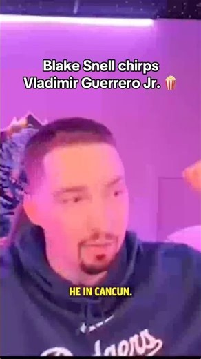 Snell chirped Vladdy on his livestream. 👀🍿 (via Snellzilla4 / Twitch)