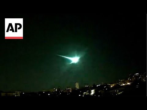 Meteor flies over Spain and Portugal