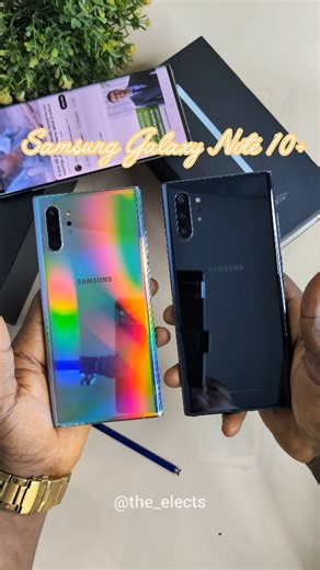 The_Elects ng on Instagram: "Amazing deal on UK Used Samsung Galaxy Note10+ •256GB+12GB Samsung Galaxy Note 10+ 5G Single SIM (WITHOUT BOX) PRICE - ₦340,000🏷️ OPEN BOX Samsung Galaxy Note 10+ Single SIM - ₦350,000🏷️ Dual SIM - ₦365,000🏷️ Contact us on WhatsApp via the link in our bio to grab this amazing deal! #SamsungNote10+ #SamsungGalaxyNote10Plus #Smartphone #SamsungPlugNG #TheElects #GadgetStoreNigeria #LagosGadgets #BuyGadgetsOnline #affordablegadgetsng"