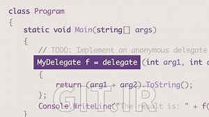 سی شارپ: Delegates، رویدادها و Lambdas