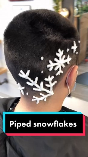 Holiday Hair Tutorial: Creating Snowflake Designs with Lightener