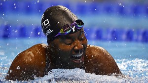 U.S. Olympic swimmer Simone Manuel holds her head high in "victory and defeat"