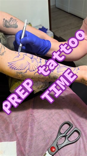 Final Look at the Tattoo Process by a Slovenian Artist