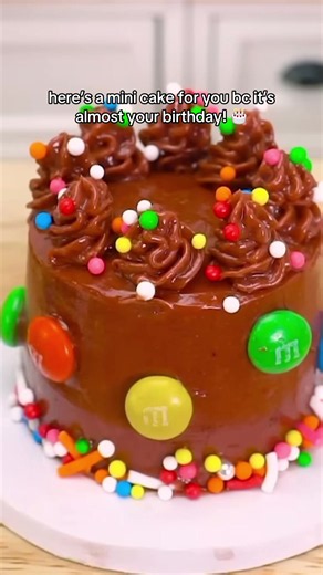 happy birthday to you! 🎈#minicake #birthday #cake #fyp #september | Mini Cakes