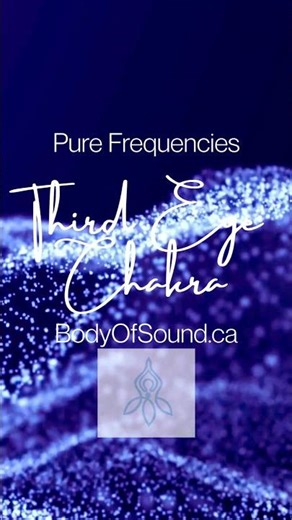 Third Eye Chakra Balance with Pure Frequencies #shorts