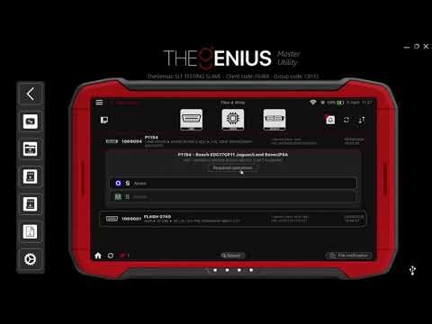 Dimsport new tool TheGenius how to perform an unlock request.