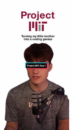 Project MIT: Day 1 - Introducing My Brother to Coding