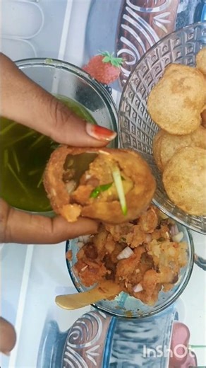 ghugni puchka 😋 pani puri challenge trending