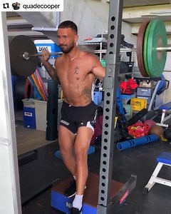 Peterson barbell step ups