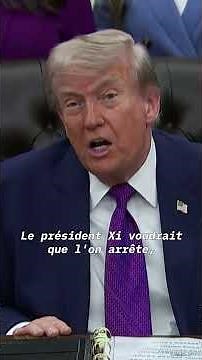 🇺🇸🇨🇳 Donald Trump : Taïwan, Iran, les enjeux de sa visite en Chine