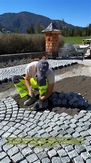 Curved Stone Paving That Transforms Outdoor Spaces Fast