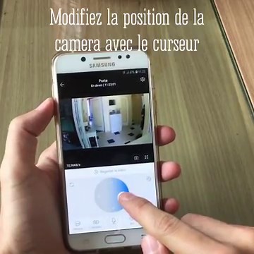 InoCam Mini™ Caméra Intérieure Rotative