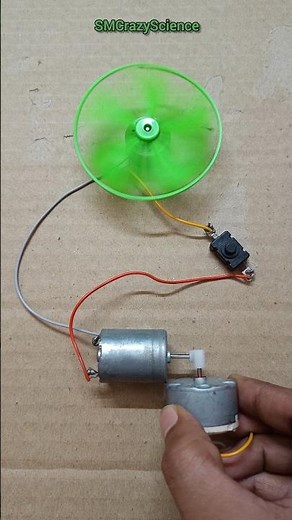 DC Motor to Dynamo | DIY Free Energy Fan Experiment