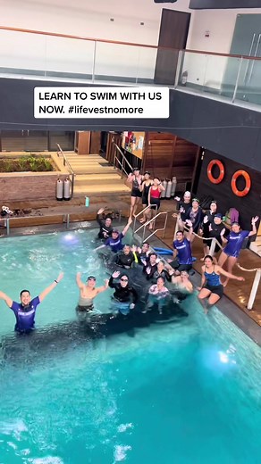 Swimming Lesson for Adults. #swimcentralph #lifevestnomore #swimminglessonforadults #survivalswimming #basicswimming #travel #fyp #fun #swim #swimming