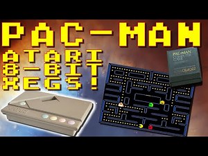 Pac-Man for Atari 8-bit XEGS Review - Greg's Game Room