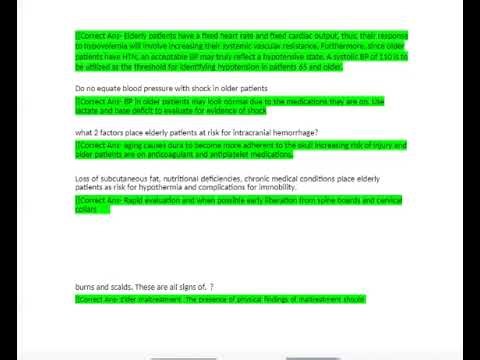 2026/2027 Atls Exam With Questions And Complete Solutions