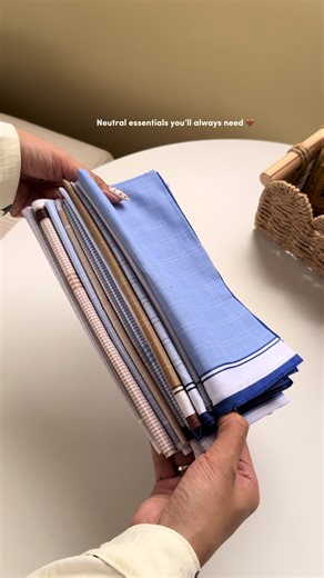 12-Piece Handkerchief Set for Everyday Use