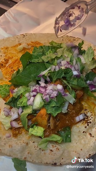 Hurry Curry: Chicken Kathi Rolls in Nicosia