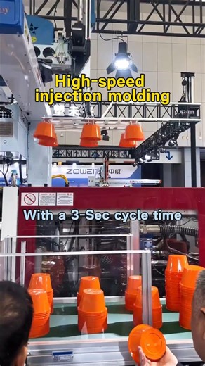 3 Seconds Fast Molding Cycle | High-Speed Injection Molding