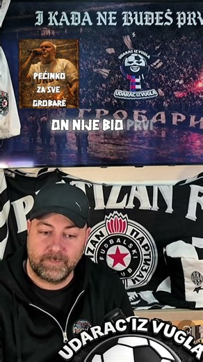 I KADA NE BUDEŠ PRVI TI ⚫️⚪️🖤🩶🤍 #partizan #podcast #viral #grobari #jug #fypシ゚viral #srbija #novisad