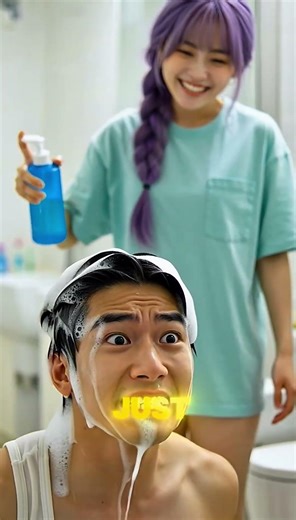 The Infinite Shampoo Glitch #kpopdemonhunters #kpop #rumi#shorts