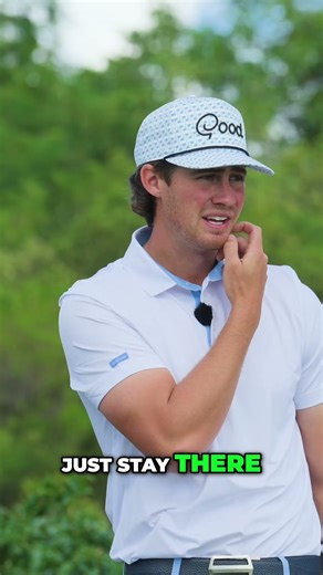 Garrett Clark's Golf Shot: Shocking Reaction & Deep Sauce! #shorts