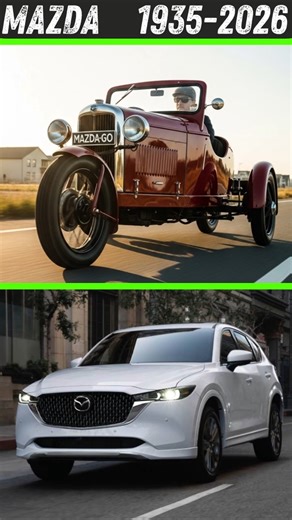 Mazda Car Evolution (1931–2025) 🚗