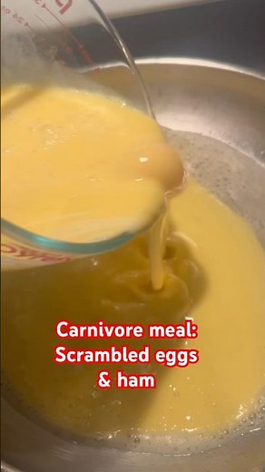 Carnivore Diet Scrambled Eggs (10 Eggs, Ultra Creamy & Rich!)