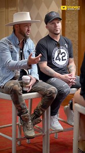 ACM Vocal Duo of the Year nominee LOCASH teases their red carpet fashion plans during their interview at Sharla McCoy's NashVegas Live! event during ACM - Academy of Country Music Awards week. | Wrangler Western
