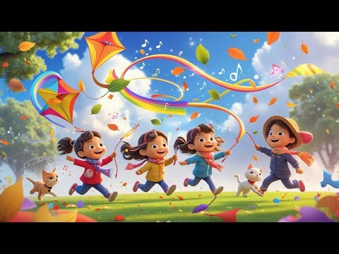 Windy Whirl Day 🍃🎶 | Fun Weather Song for Kids #nurseryrhymes #kidssongs #toddlersongs