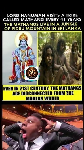 Hanuman Visits This Tribe Every 41 Years! 🐒 The Secret of Piduru Mountain in Sri Lanka #shorts