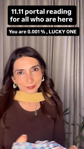 Today 11.11 portal opens new page of your life. A very intuitive power is feeling a very high vibrations around me and i manifest this energy to REACH REALLY LUCKY ONES. Your mind is in deep thoughts for small matters are making you sleepless , anxious and misunderstood. UNIVERSE IS assuring you it will end and you will no longer worry about these matters. The challenges are ending and new beginnings are near you. You have grown / learned , a lot in this process. The universe has given you enoug