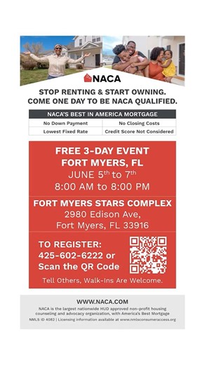 🏡 Fort Myers… your path to homeownership starts here.