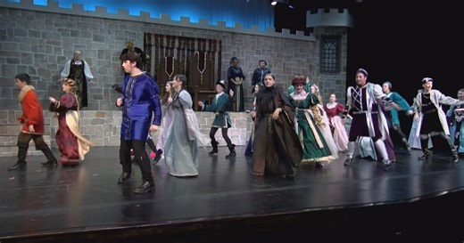Lakeland Union High School showing "Once Upon a Mattress" spring musical this weekend