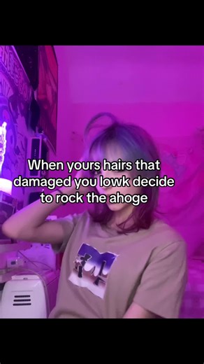 Ofc took some teasing #ahoge #alt #pinkhair #damaged #luckystar | Ahoge