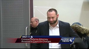 Criminal defense attorney arrested in court on charges