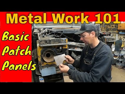 Metal Repair 101: How to Make Sheet Metal Patch Panels with a Simple Pattern