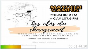 [Les secrets des millionnaires dans le cadre des clés du changement, épisode 2 avec Madmoiselle Vero] Une chronique hebdomadaire à retrouver toute cette semaine à 6h50 et 7h50 sur nos antennes de Cayenne et de Saint-Laurent du Maroni. Elle vous fait découvrir Hal Elrod qui livre la suite indispensable de son best-seller mondial Miracle Morning. Autour des secrets des millionnaires, des quatre choix qui s’imposent pour faire fortune. • Les actions à entreprendre pour devenir millionnaire. Une mét