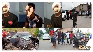 Armέd Robbέry Gang lnvolved In A Serious Road Accident after commiting a cr!me... | 2Much Gh
