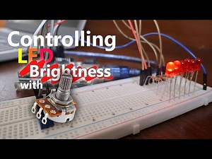 Controlling LED Brightness Using a Potentiometer
